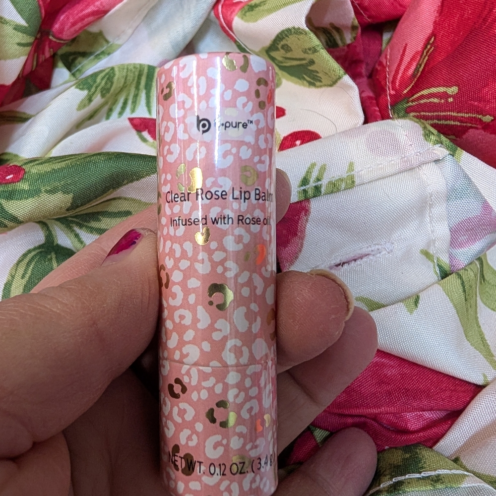Pink Leopard Lip Balm